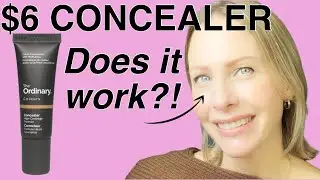 THE ORDINARY $6 Concealer // Makeup Routine // Hide Dark Circles // Even Skin Tone //