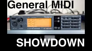 General MIDI Showdown