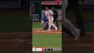 112,7 миль в час 😤 Майк Траут выбивает хоум-ран | MLB 2023