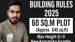 Karnataka New Building Rules 2025 | cc, OC, Plot | Full Guide in Simple Words,New Gazette 2025: G+3