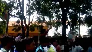 Political rally at Birbhum West Bengal