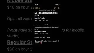 BOOK YOUR STUDIO TIME NOW 💻🔥