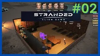 Stranded: Alien Dawn #2 | Insane Difficulty, Desert Biome, Jason Moon