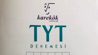 KAREKÖK YAYINLARI TÜRKİYE GENELİ TYT-2 DENEME SINAVI  TÜRKÇE ÇÖZÜMLERİ