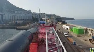 3,400 DWT Ship Sail Inside Dry Dock at Gibraltar #seaman @zorroengineer888
