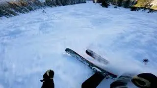 GoPro Hero 10 Skiing Footage Test ND Filter 50fps | Park City |
