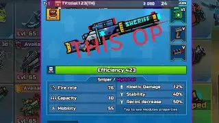 Review of the Fair Sheriff weapon in Pixel Gun 3D