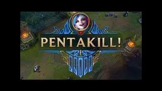 Jinx pentakill y baron #LAS - League of Legends (Lol) - 2020