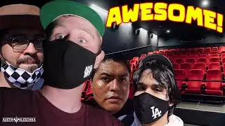 SOFTBALL CREW RENTS OUT A MOVIE THEATER! | Kleschka Vlogs