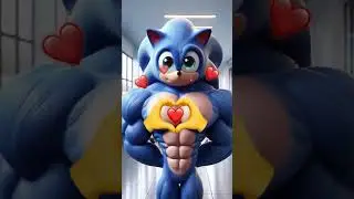 MUSCULAR SONIC GOT HUMILIATED AT HIS NEW SCHOOL #ai #sonic #shorts #toon