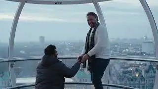 Dancing into Forever: London Eye Flash Mob Proposal