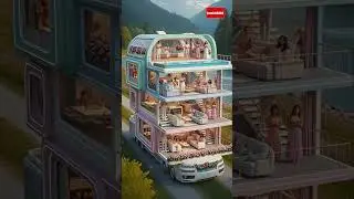 Inside a three-level Luxury Mansion RV Surrounded by Nature 🚐✨