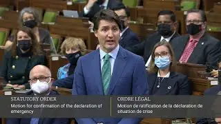House of Commons begins debate on motion to confirm emergency declaration &ndash; February 17, 2022
