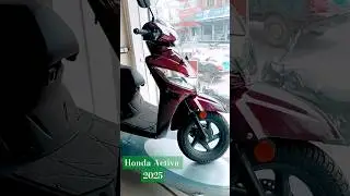 new honda activa red colour #activa #activa7g #youtubeshorts #electric