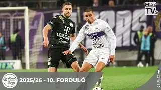 &Uacute;jpest FC &ndash; Ferencv&aacute;rosi TC | 1-1 | (0-1) | Fizz Liga | 10. fordul&oacute; | MLSZTV