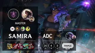 Samira ADC vs Kai'Sa - KR Master Patch 11.2