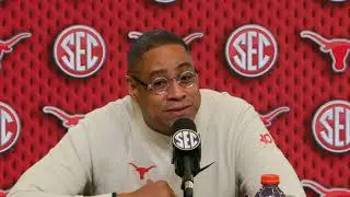 SEC Tournament: Texas's Rodney Terry, Jordan Pope, Kadin Shedrick React to Loss Against Tennessee