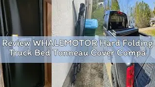 Review WHALEMOTOR Hard Folding Truck Bed Tonneau Cover Compatiable with Dodge Ram 1500 Classic&New(2