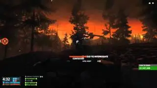 Battlefield hardline night map, behind the snipers