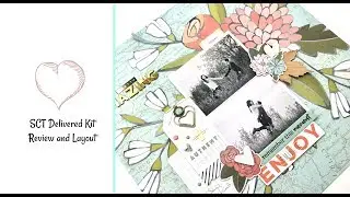 Scrapbook Kit Review and 12x12 Process