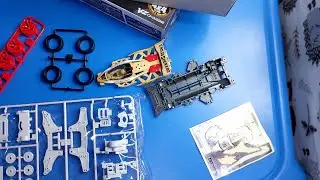 วันนี้มาแกะกล่องและประกอบ Mini 4WD Cross Spear 02 สีทอง