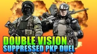 Double Vision: Suppressed PKP Showdown! (Battlefield 4 Gameplay/Commentary)