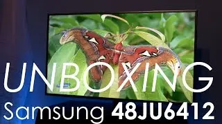 Samsung 48JU6412 UHD TV unboxing