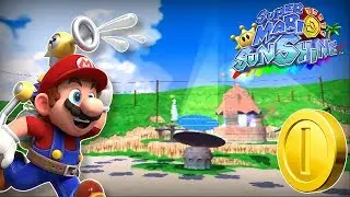 Super Mario Sunshine - Пляж джелато 100 монет