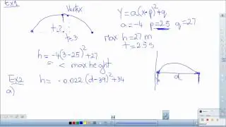 Height, time, distance problems from practice unit test