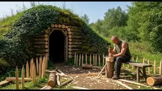 Full Video &ndash; 7 Days Solo Survival Camping, Shelter, Fire, and Hunting