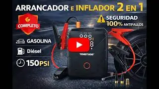 Rese&ntilde;a Onshop P101: Arrancador de Bater&iacute;a y Compresor de Aire Port&aacute;til
