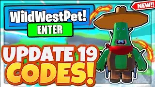 19 NEW SECRET MYTHIC PET WILD WEST UPDATE CODES In CLICKER SIMULATOR! Roblox Clicker Simulator Codes