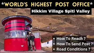 Hikkim Village Post Office | World Highest Post Office Hikkim | Komic Village | Langza Komic Hikkim