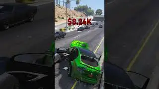 $1K Vs $10M Car Crash Test In GTA 5!