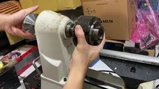 我怎麼用木工車床的四爪夾頭
