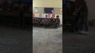 Shapes Activity 👌 Learning by Fun 👍Jumping Game 😃 #trending #school #educationgame #viralshort #Fun