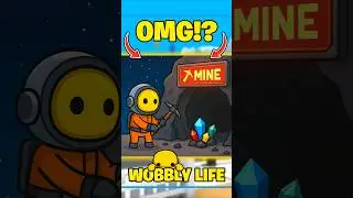 😱 WOBBLY LIFE SPACE UPDATE MINING JOB 🚀 #shorts