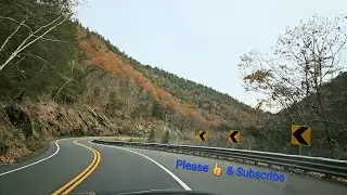 ASMR Driving The Mohawk Trail. Williamstown 2 Greenfield