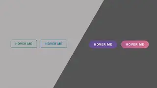 CSS Button Hover Animation Effects - using only HTML & CSS