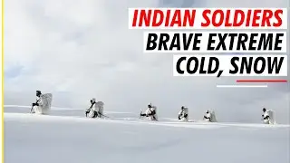 Indian Army braves tough winter weather along the Line of Control