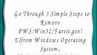 PWS:Win32/Fareit.gen!El: Delete PWS:Win32/Fareit.gen!El
