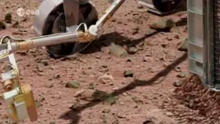 ExoMars: Europe's first tracks on Mars