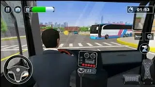 Realistic bus driving 3D Android gameplay bus driving simulator