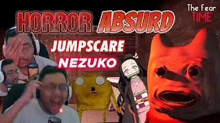 Kena Jumpscare Nezuko di Game Horror Absurd ini | Reza Auditore | The Fear Time