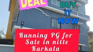 Running PG for sale in nitte🏛️🏢 (karkala)#realestate #property