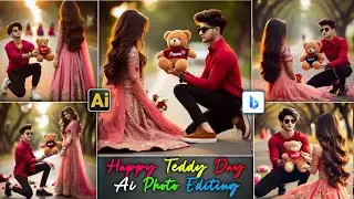 Teddy Day Ai Photo Editing 2025 | Happy Teddy Day Photo Editing | Insta Viral Ai Reel Editing ||