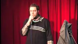 Johnny F. Monotone winning the Leeds heat of the Chortle Student Comedy Awards 2012, powered by The