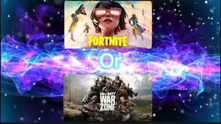 A gameplay of call duty and fortnite