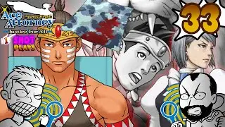 Death Defying Performance - Ace Attorney: Justice For All (Part 33) - 1ShotPlays (Blind)