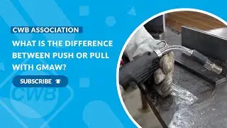 What is the difference between push or pull with GMAW?